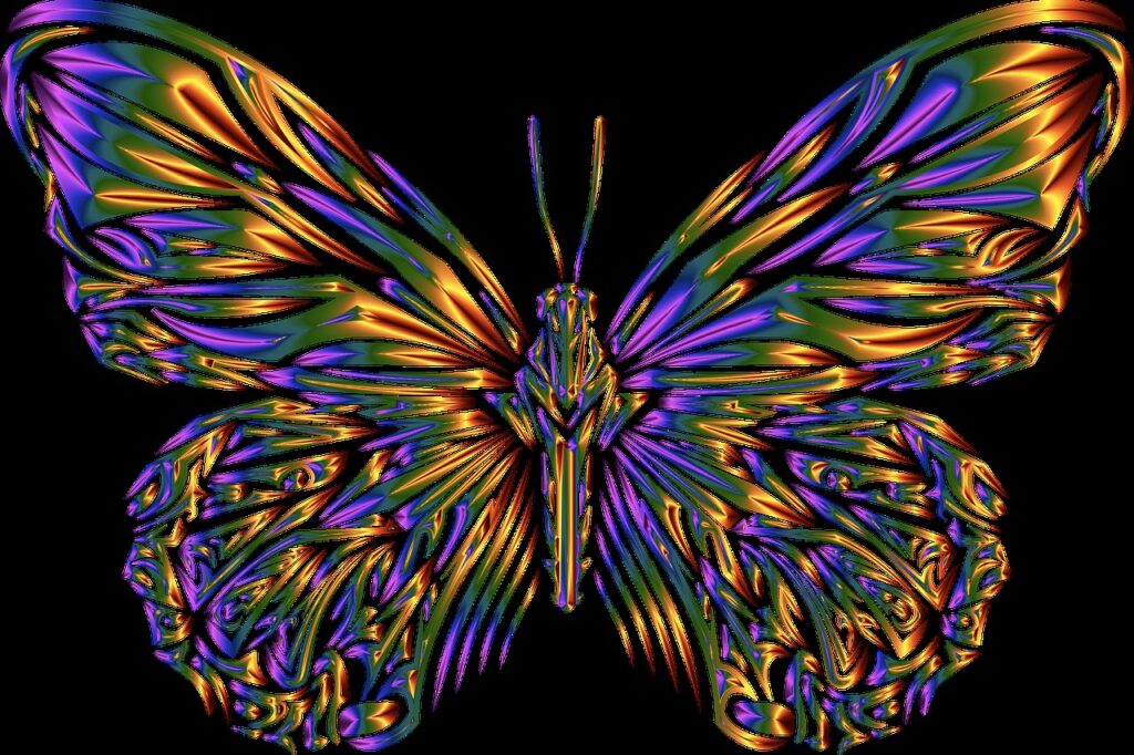 Psychedelic Butterfly